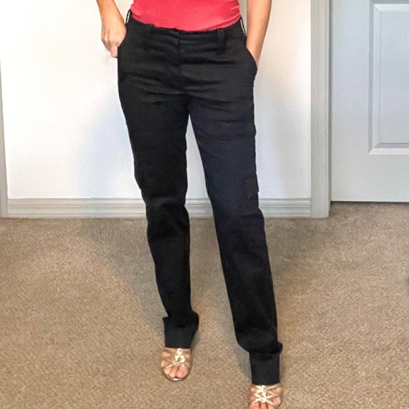 Louis Vuitton Women's Black Cargo Trousers - Picture 2 of 13